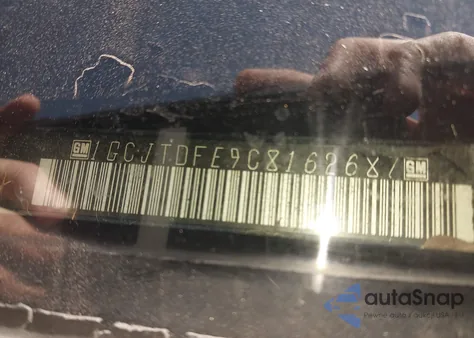 2012 Chevrolet Colorado 2Lt from USA, damaged, VIN 1GCJTDFE9C8162687